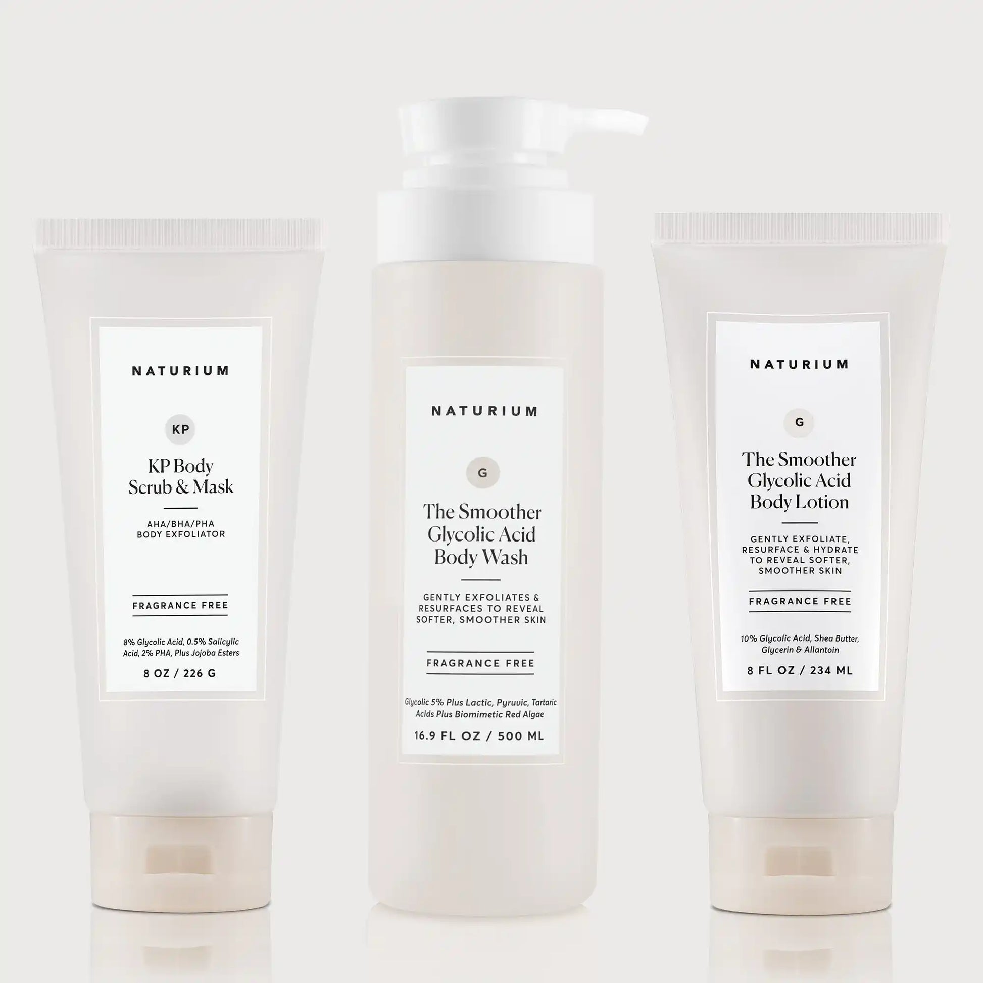 the-glycolic-acid-body-bundle-i4 NATR_KPScrub_SmootherBodyWash_SmootherLotion_Bundle_ecomm.webp